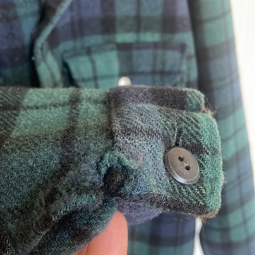 Pure Virgin Wool Pendleton Button Up Sweater - image 4